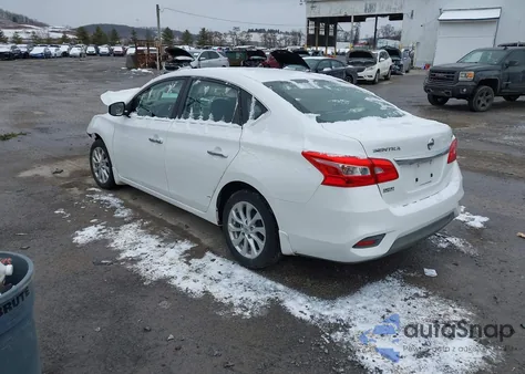 2019 Nissan Sentra Sv из США, поврежденный, VIN 3N1AB7AP0KY257562